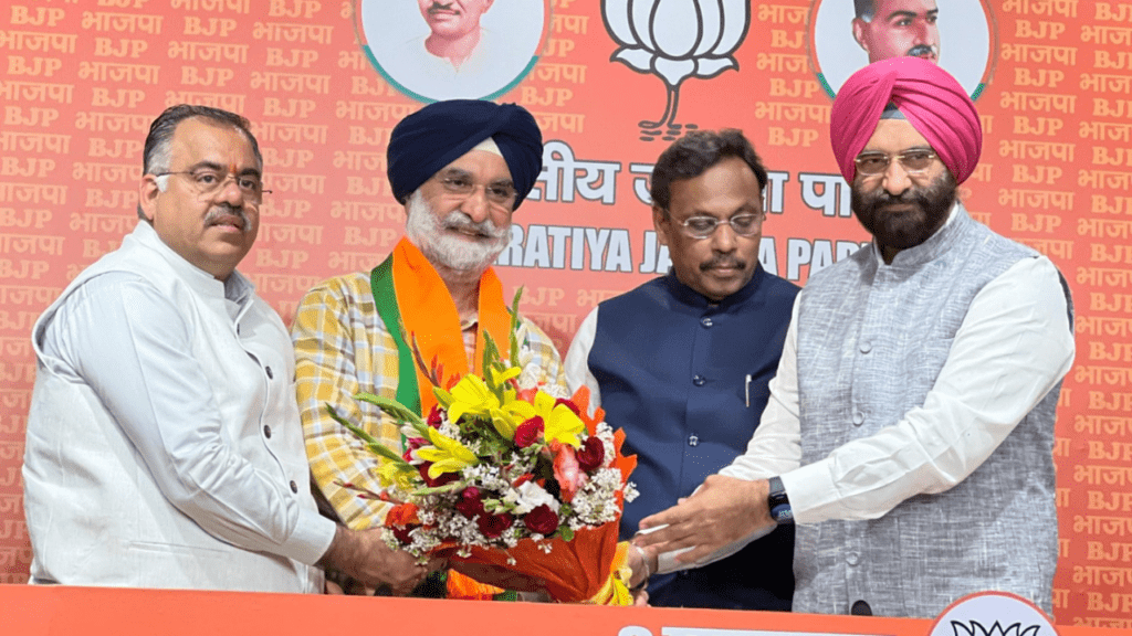 Former Indian Ambassador to the US Taranjit Singh Sandhu joined the BJP on Tuesday